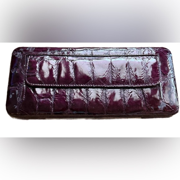 Handbags - Elegant Purple Clutch New without tags Beautiful Condition Big Wallet/Clutch